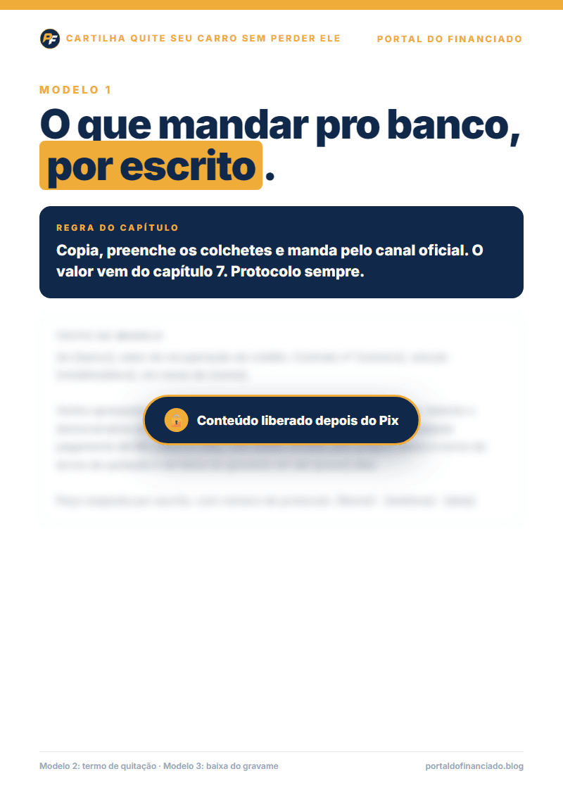 Modelo pronto pra mandar